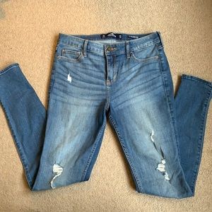Hollister Mid-rise super skinny 7R